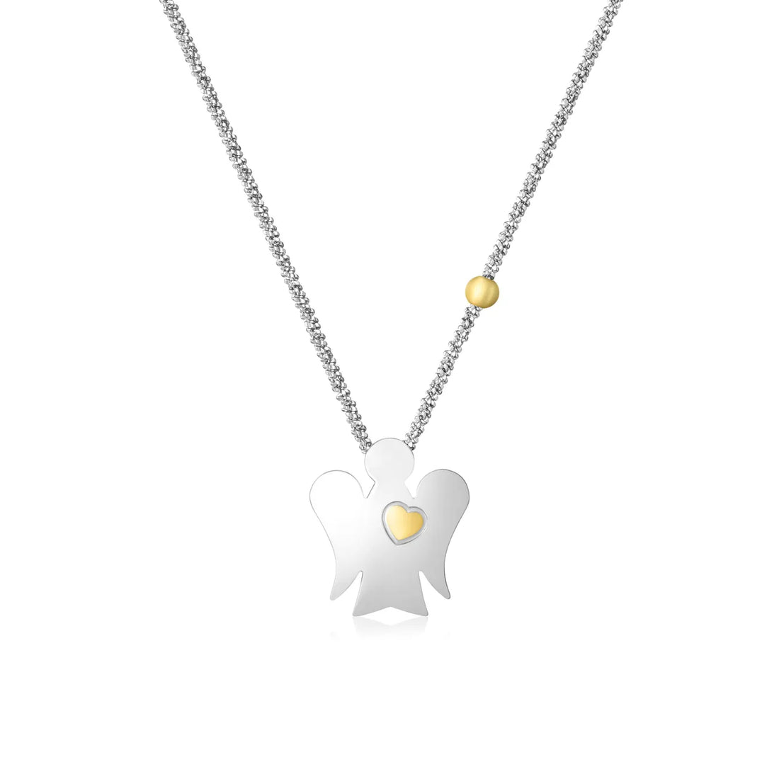 Collana Donna Argento 925 Roberto Giannotti Angelo Grande Cuore NAG01