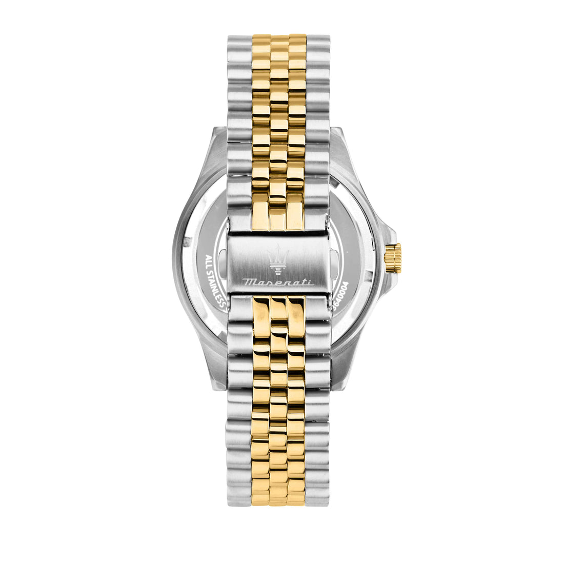 Orologio Uomo Maserati Sfida Acciaio Dorato Jubilè Quarzo Nero Data R8853140009