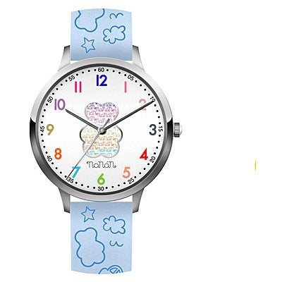 Orologio Bambino Nanàn Solo Tempo Cassa Acciaio Cinturino Pelle NOR0001