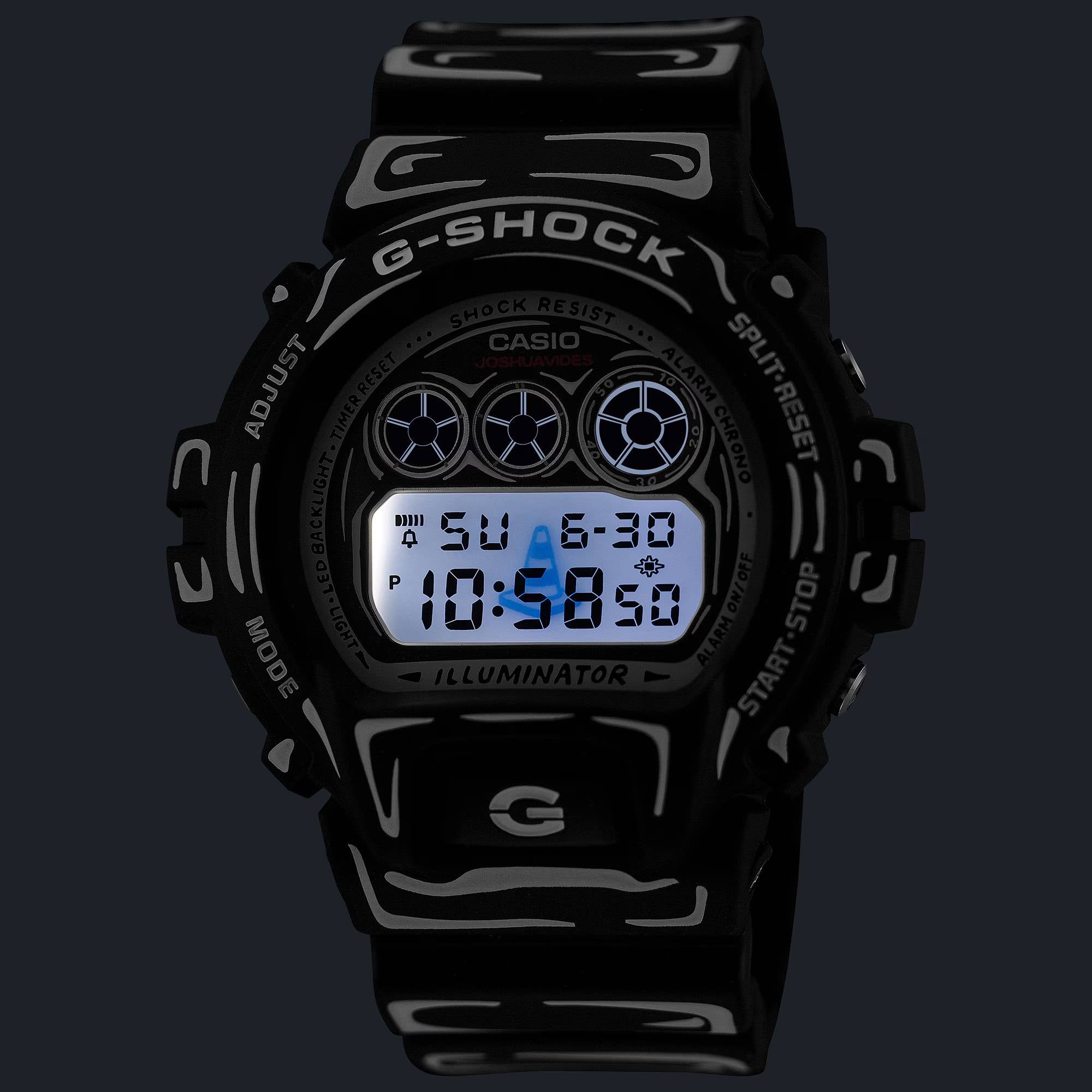 Orologio Uomo Casio G-SHOCK X Joshua Vides Nero Digitale DW-600JV-1ER