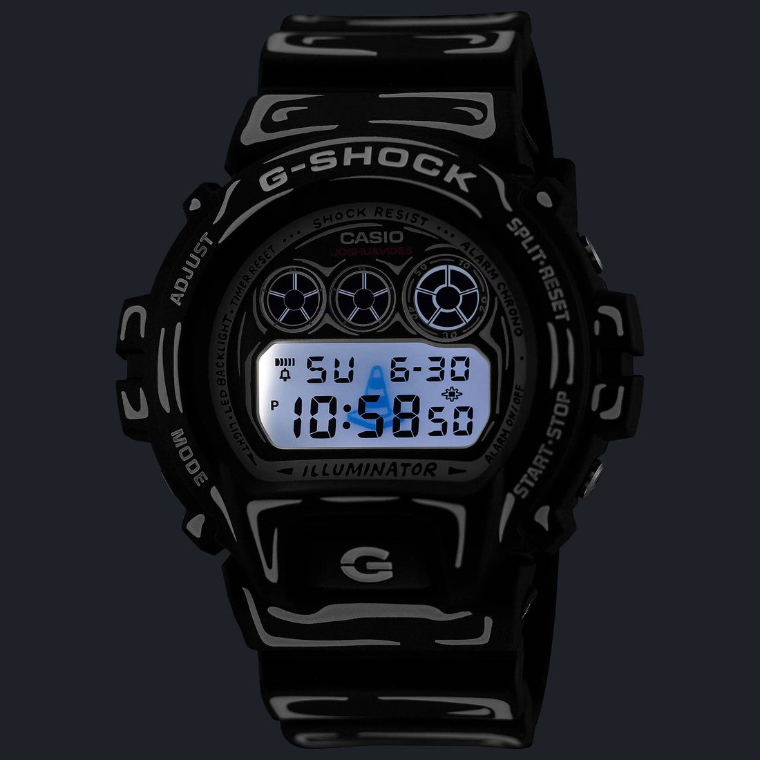 Orologio Uomo Casio G-SHOCK X Joshua Vides Nero Digitale DW-600JV-1ER