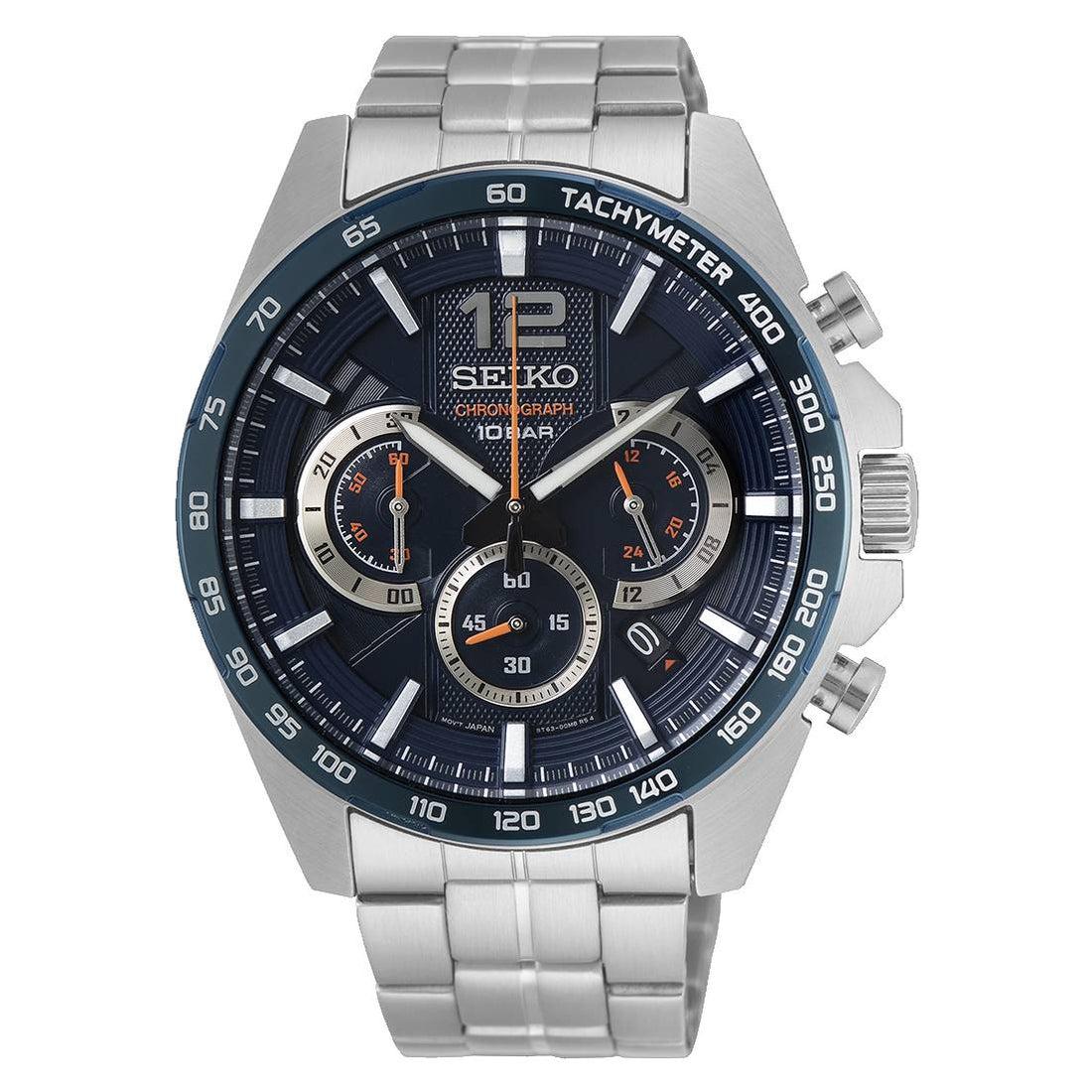 Orologio Seiko Uomo Cronografo Quarzo 100 M