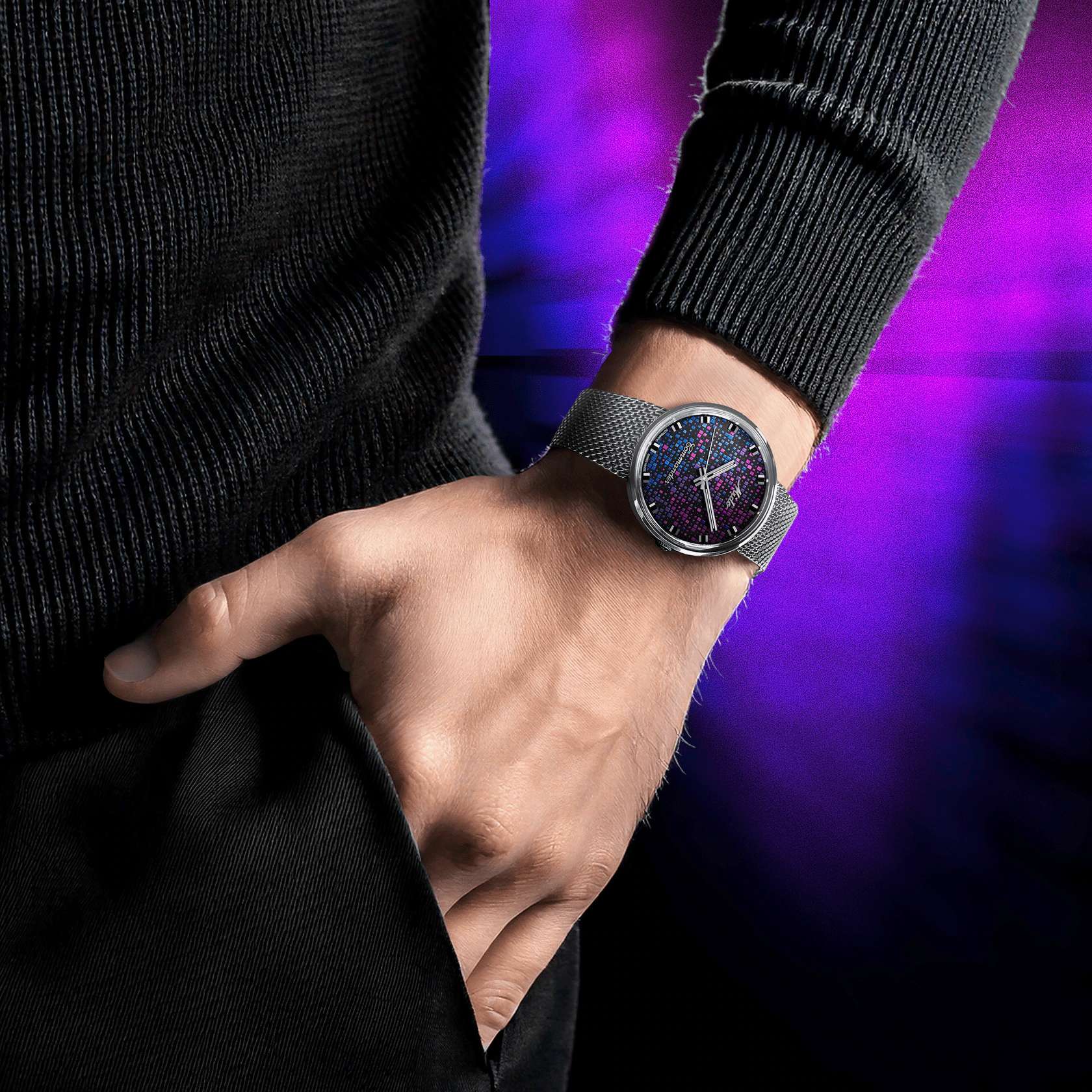 Orologio Uomo Mido Automatico Pixel Commander M84294N711