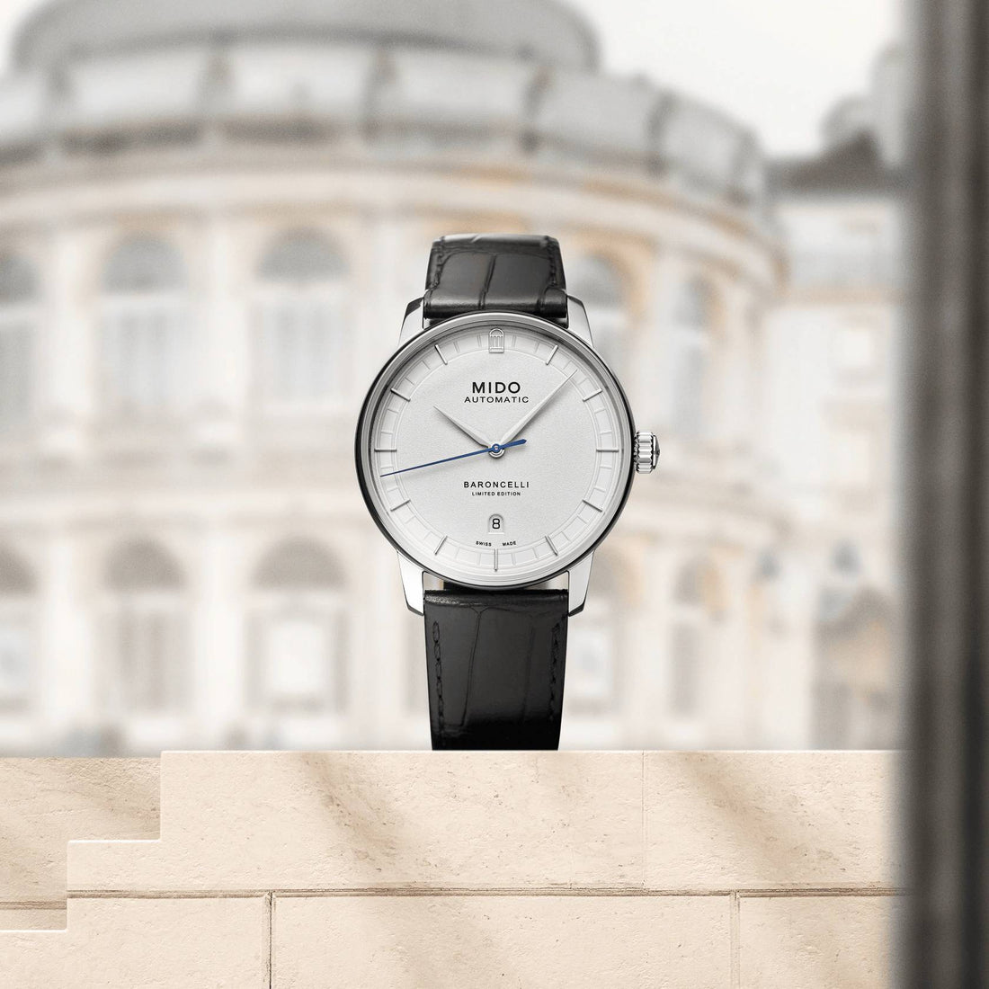 Orologio Mido Uomo Automatico Baroncelli Solo Tempo M0374071626100A