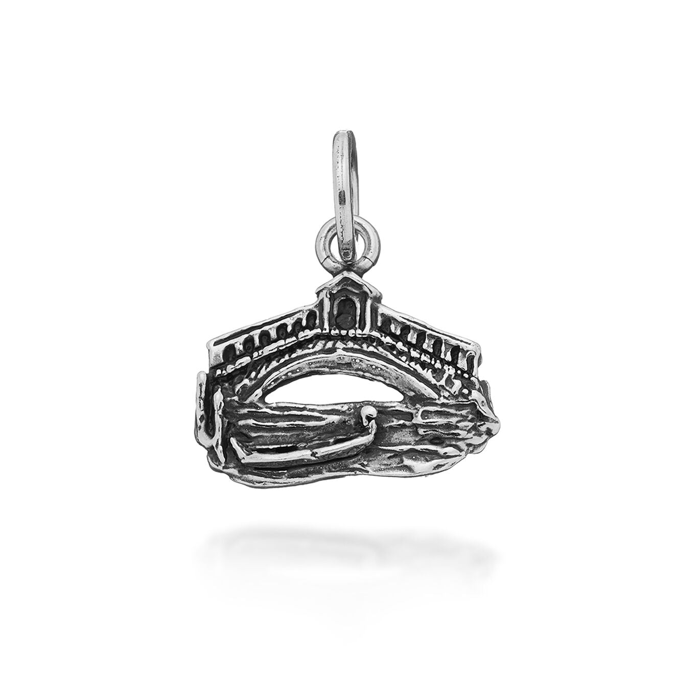 Charm Unisex Giovanni Raspini Argento 925 Ponte Di Rialto Realizzato A Mano 09326