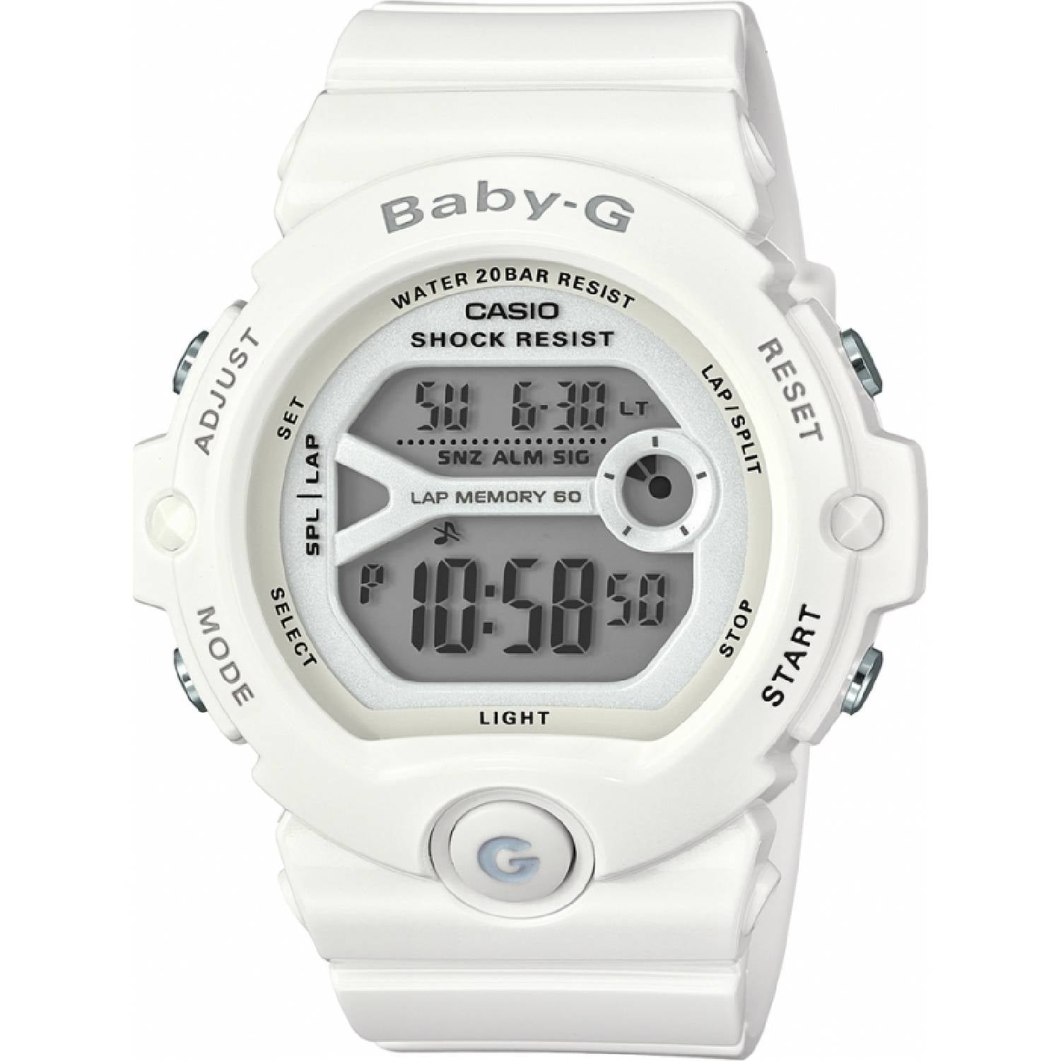 Orologio Donna Bambina Casio G-SHOCK BABY G Analogico Digitale Bianco Quarzo
