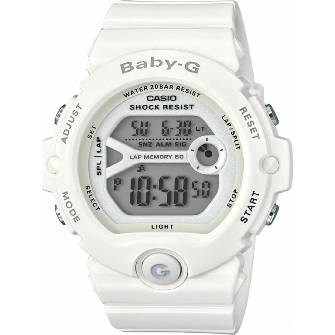 Orologio Donna Bambina Casio G-SHOCK BABY G Analogico Digitale Bianco Quarzo