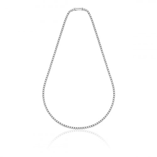 Collana Donna Unoaerre Argento Bianco Tennis Zirconi Bianchi 520814