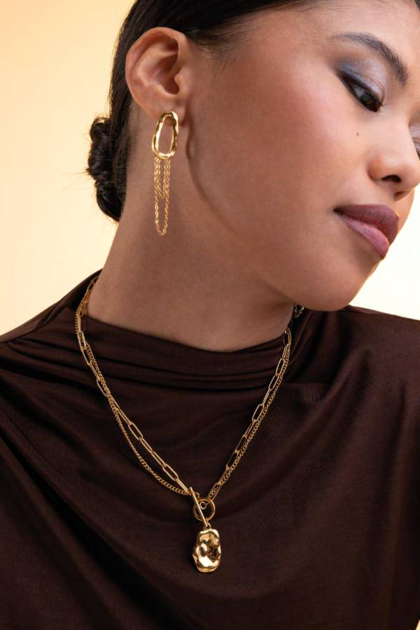 Orecchini Donna 4US Cesare Paciotti Acciaio Pendente 4UOR8090W