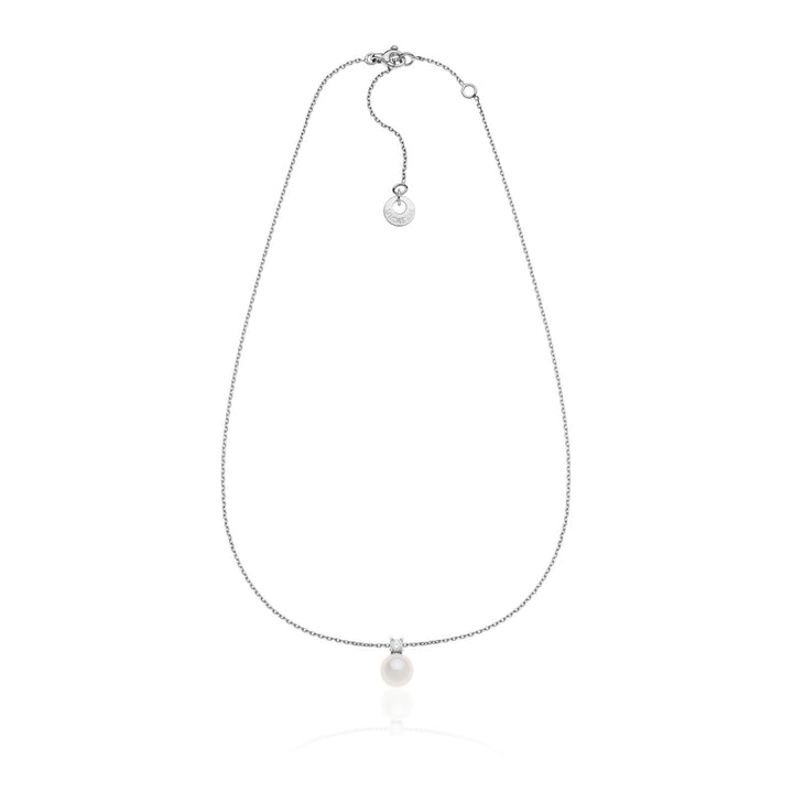 Collana Donna Unoaerre Argento 925 Perle Zircone Incastonato 557203
