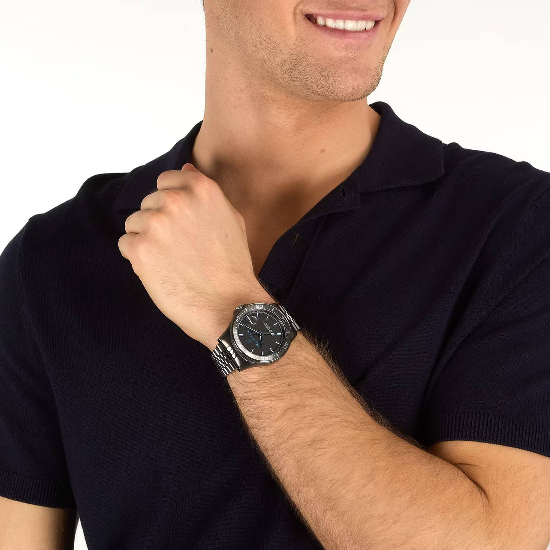 Orologio Uomo Maserati Dark Edition Acciaio Quarzo Nero Data R8853154003