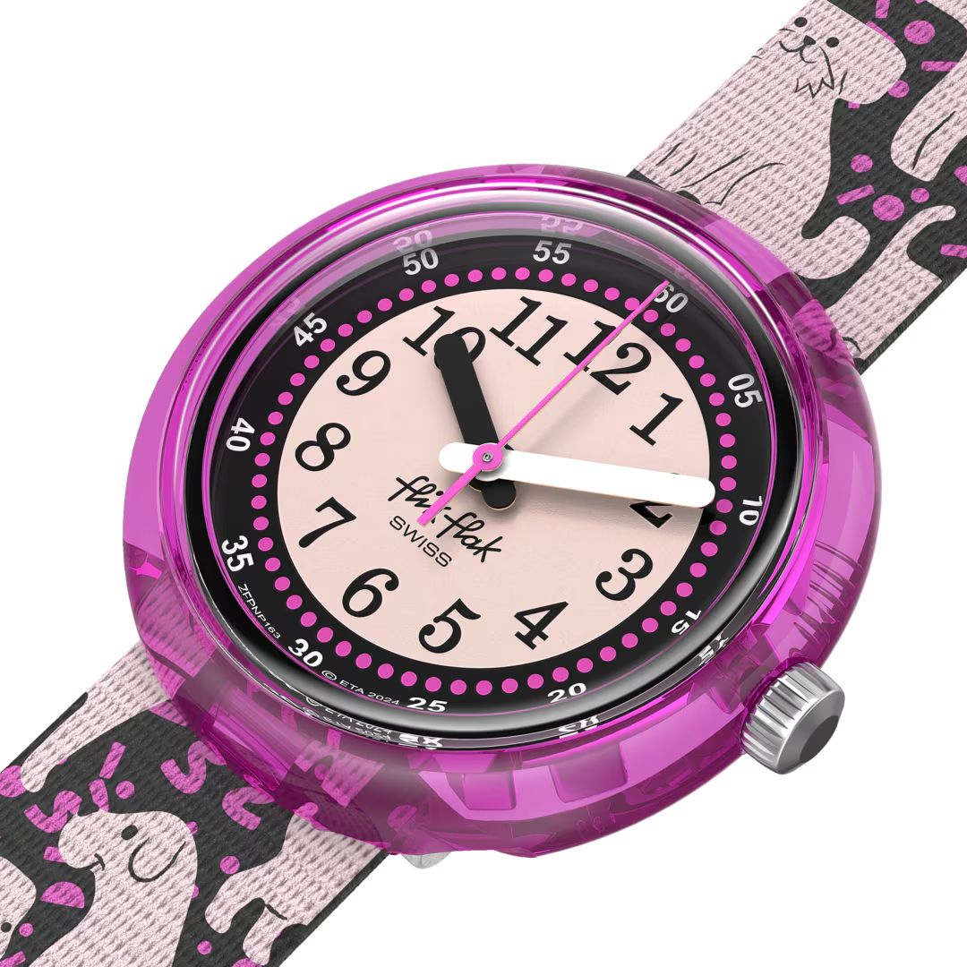 Orologio Bambina Swatch Flik Flak WOOF WOOF TIME ZFPNP163