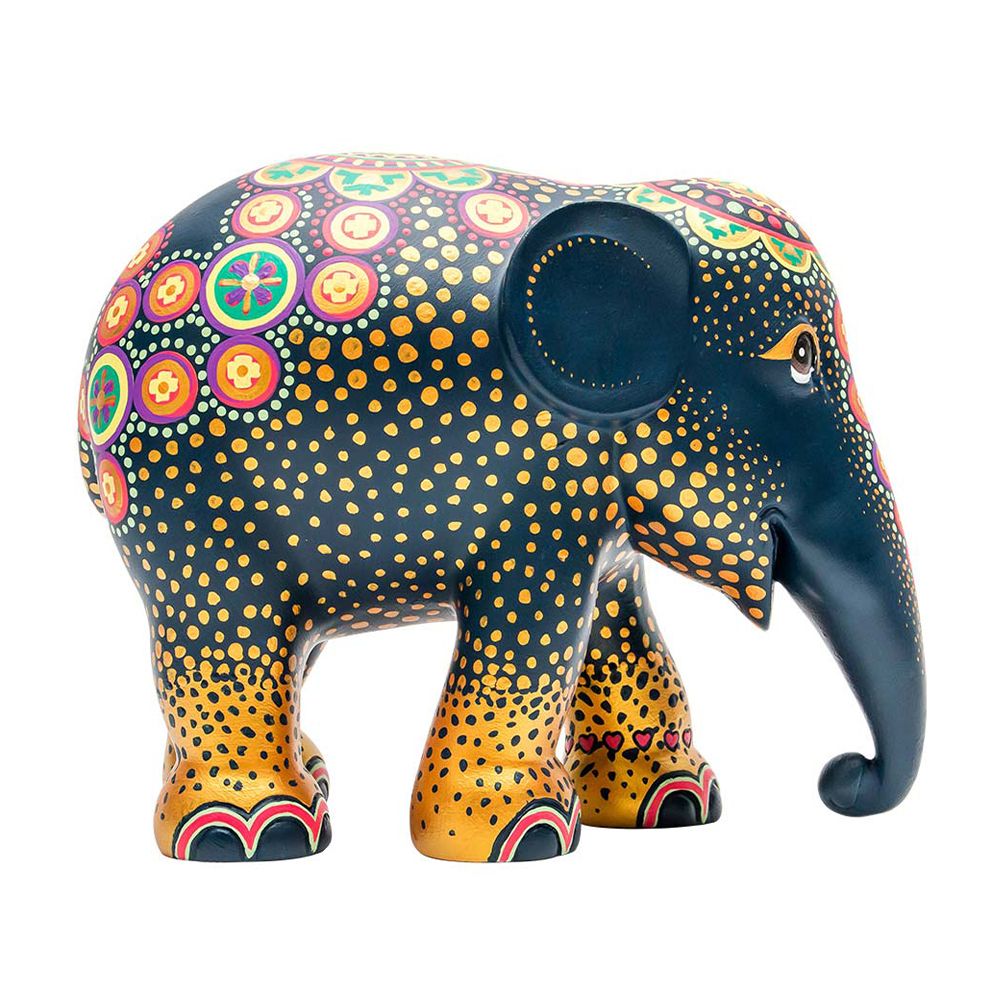 Scultura Elefante OnlyLux Bindi 10 cm Resina Dipinto A Mano 8858831244672
