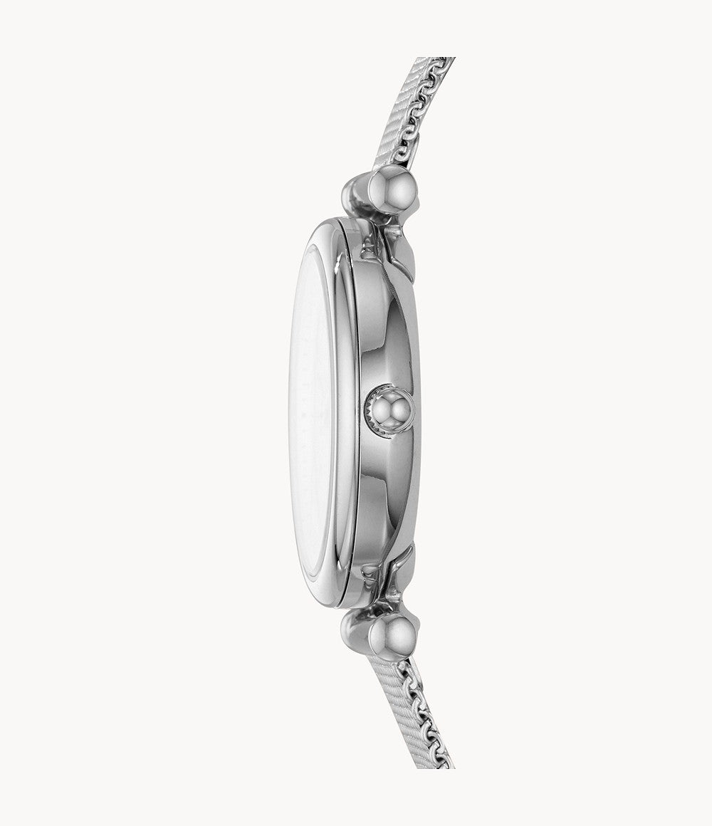 Orologio Donna Acciaio Fossil Quarzo Solo Tempo Madreperla ES4432