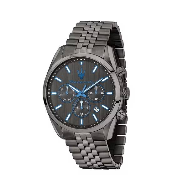 Orologio Uomo Maserati Dark Edition Acciaio Cronografo Nero Data R8853154004