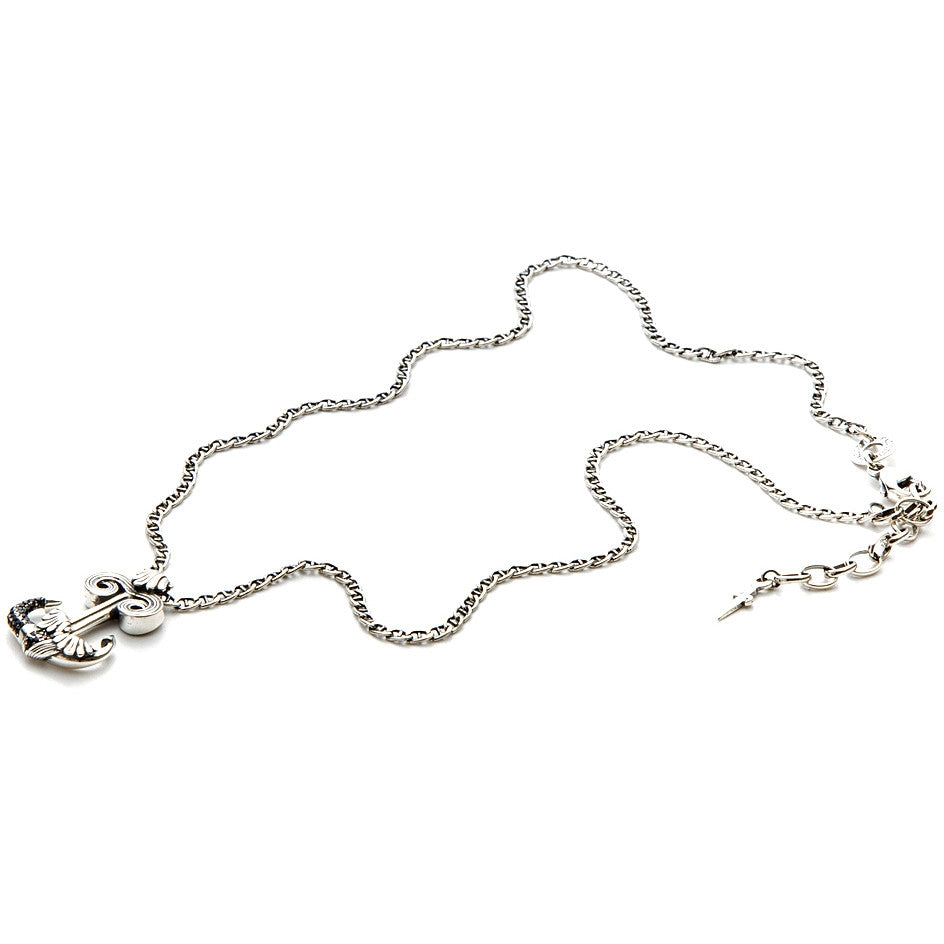 Collana Uomo Cesare Paciotti Argento Ancora JPCL2069V