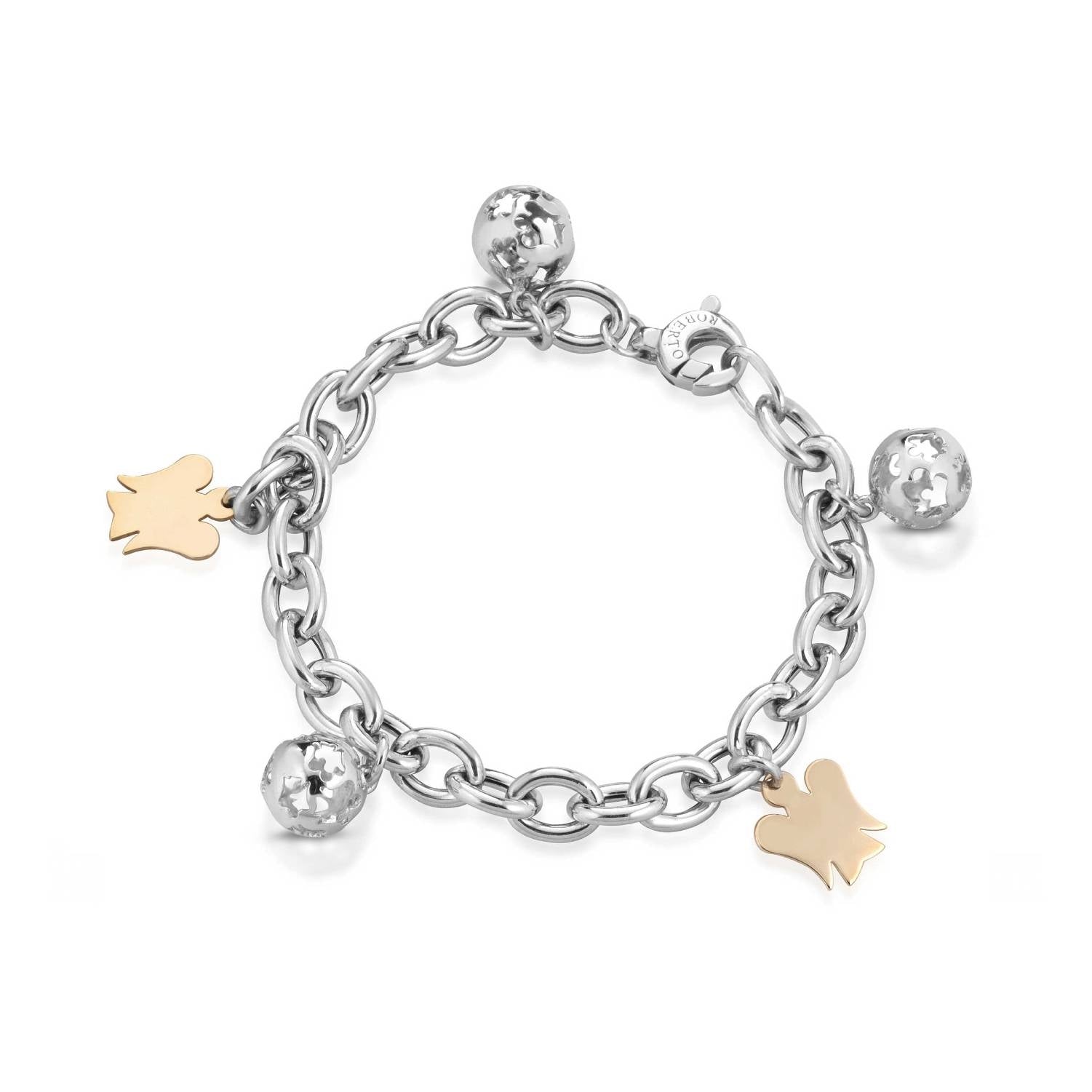 Bracciale Donna Argento 925 Roberto Giannotti Chiama Angeli Bianco Angelo SFA66R