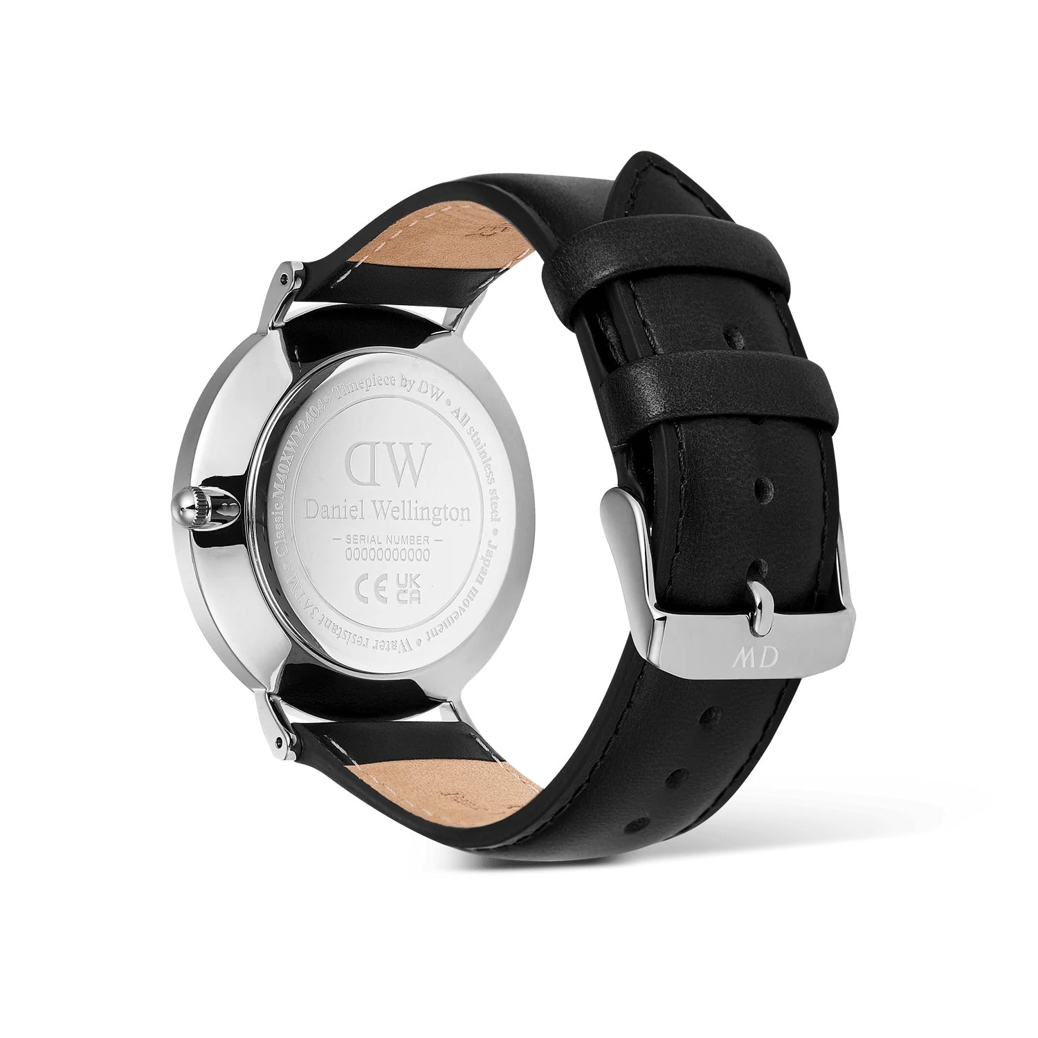 Orologio Uomo Daniel Wellington Acciaio Pelle Day Date DW00100832