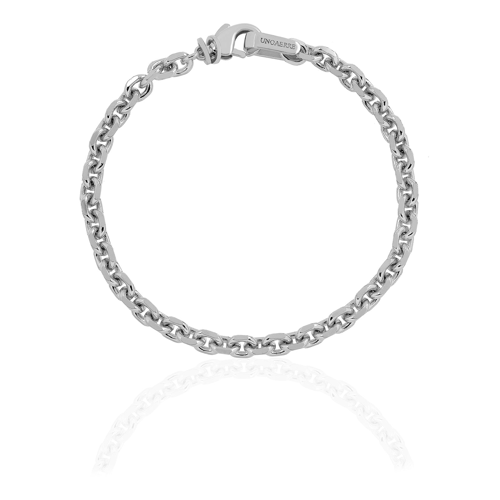 Bracciale Uomo Unoaerre Acciaio  Maglia ovale  560827