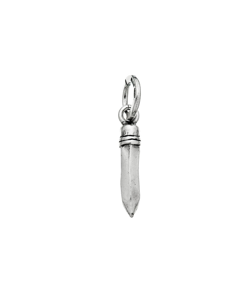 Charm Unisex Giovanni Raspini Argento 925 Ciondolo Matita Realizzato A Mano 09865
