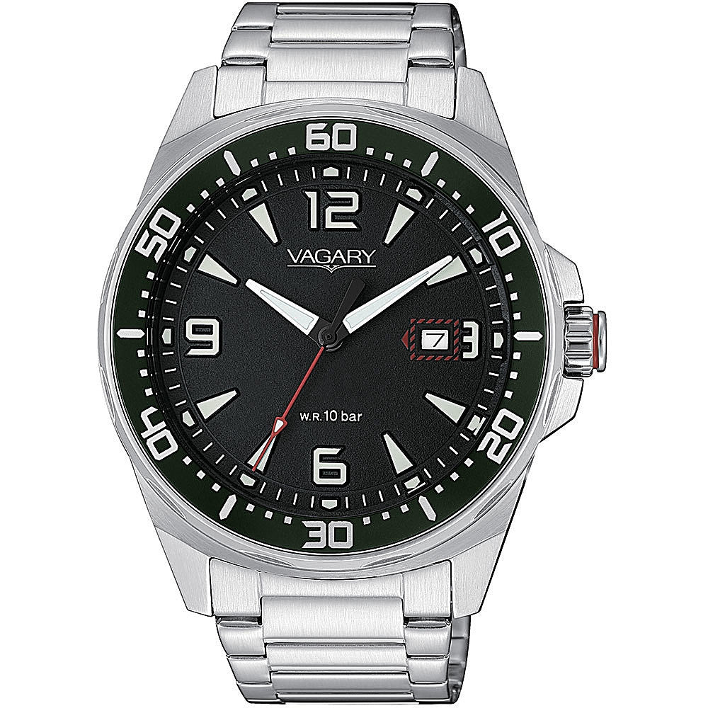 Orologio uomo solo tempo Vagary By Citizen Acqua 39 IBB-810-51
