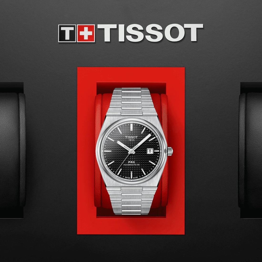 Orologio Acciaio Uomo Tissot Classic Prx Powermatic 80 Data Movimento Svizzero