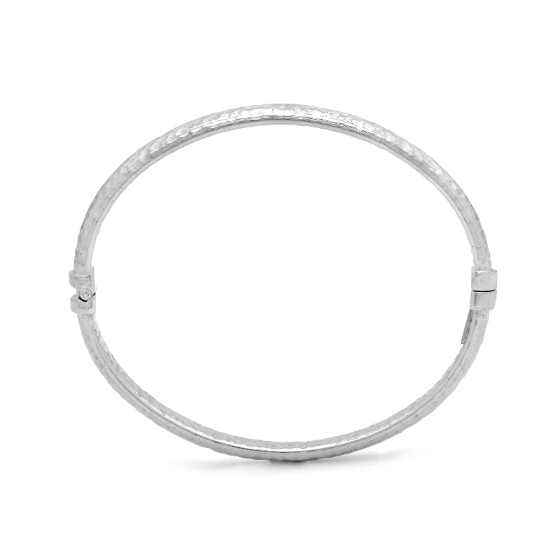 Bracciale Donna Giovanni Raspini Argento 925 Rigido Bangle Moon Rock 10825