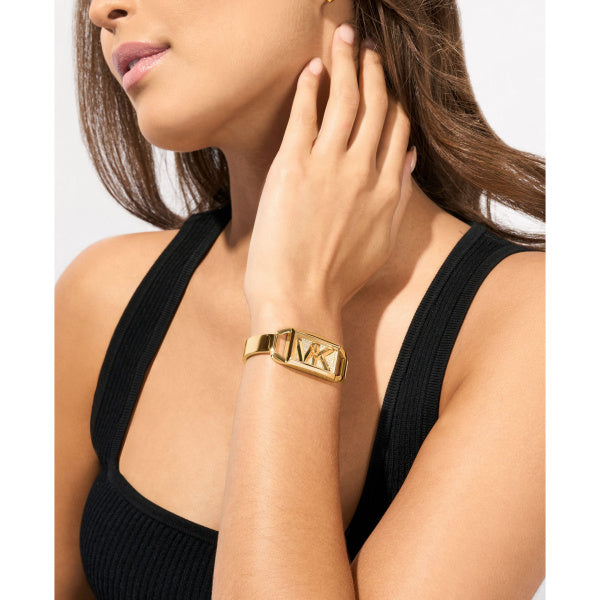 Orologio Donna Michael Kors Acciaio Dorato Logo MK Solo Tempo MK4840