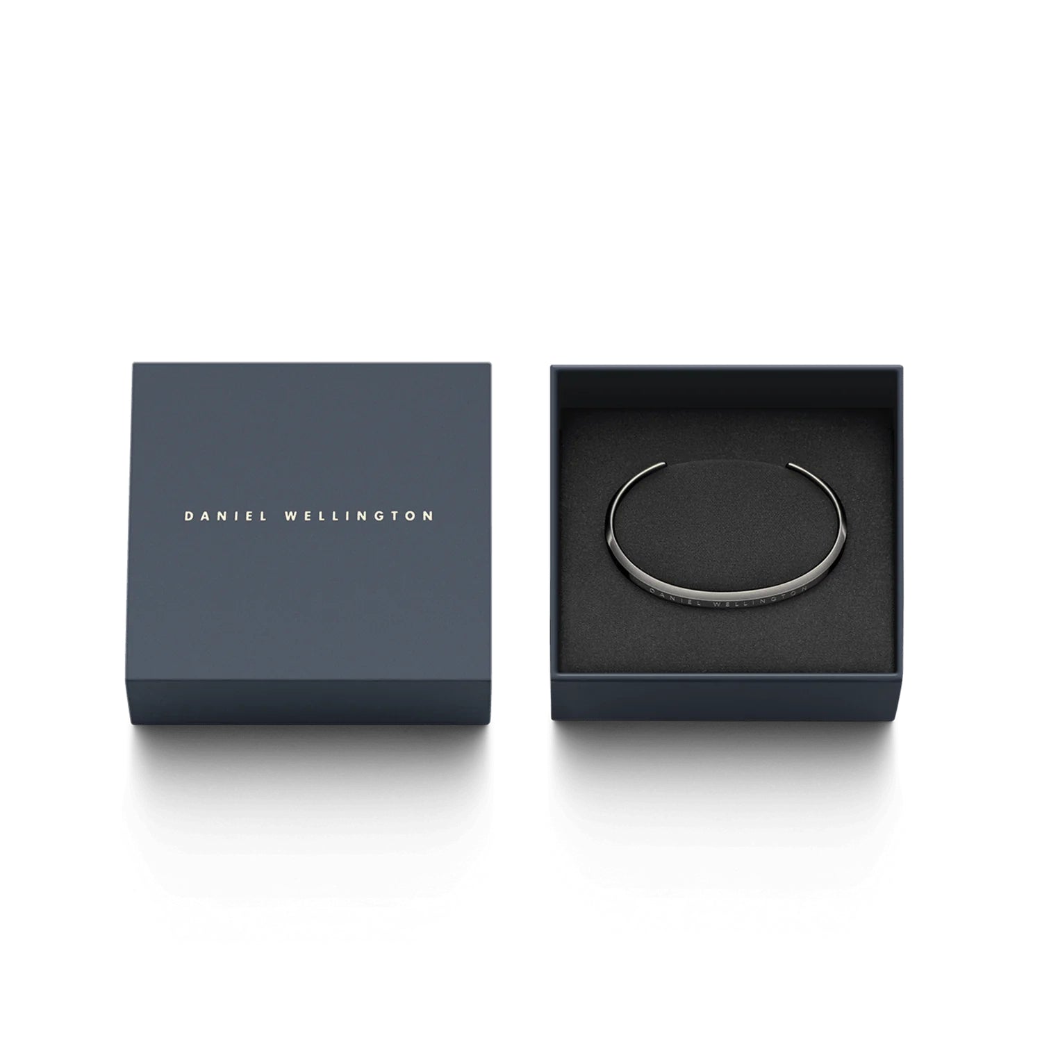 Bracciale Uomo Daniel Wellington Acciaio Nero Satinato Misura L DW00400384