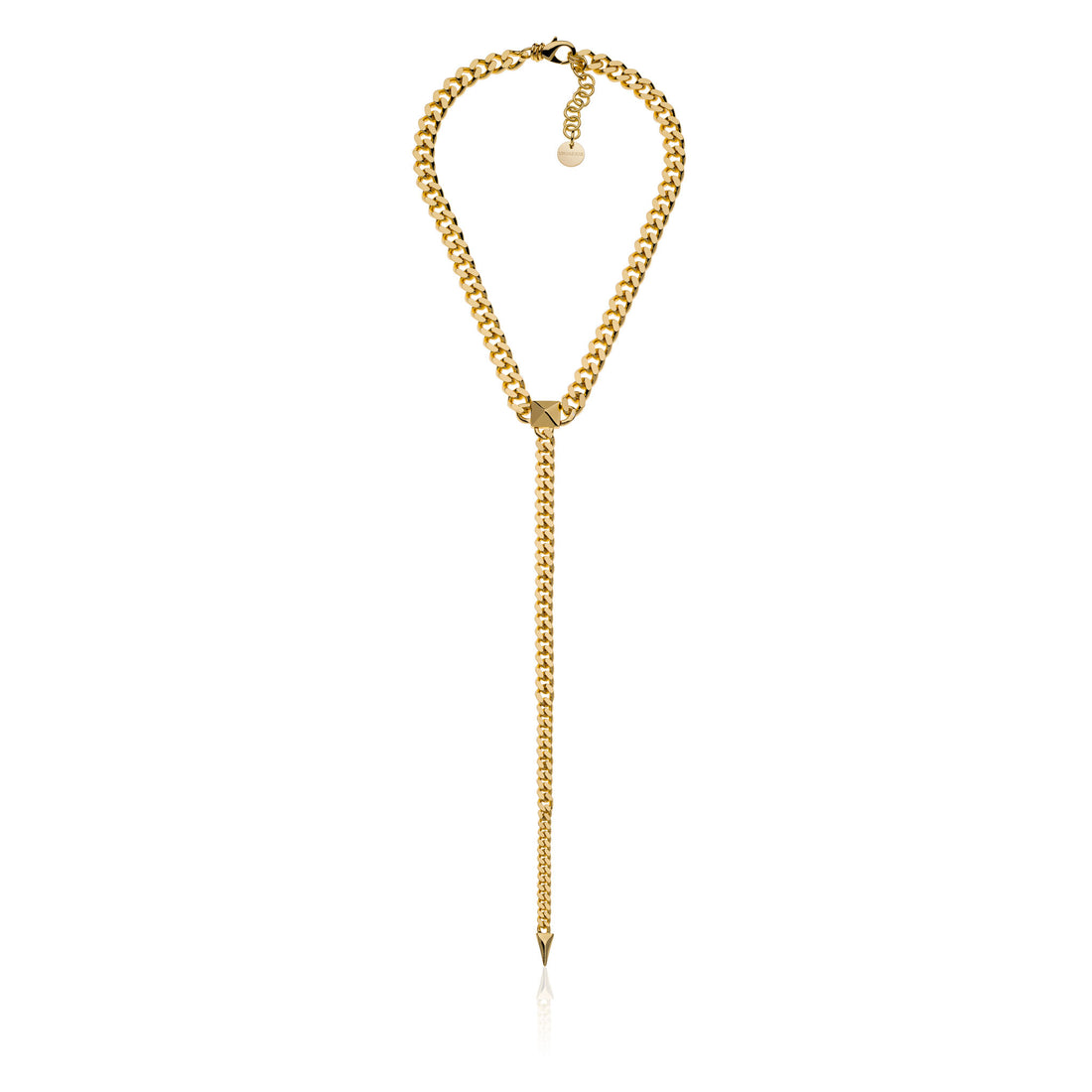 Collana Donna Unoaerre Bronzo Dorato Lunga Piramidi 532000