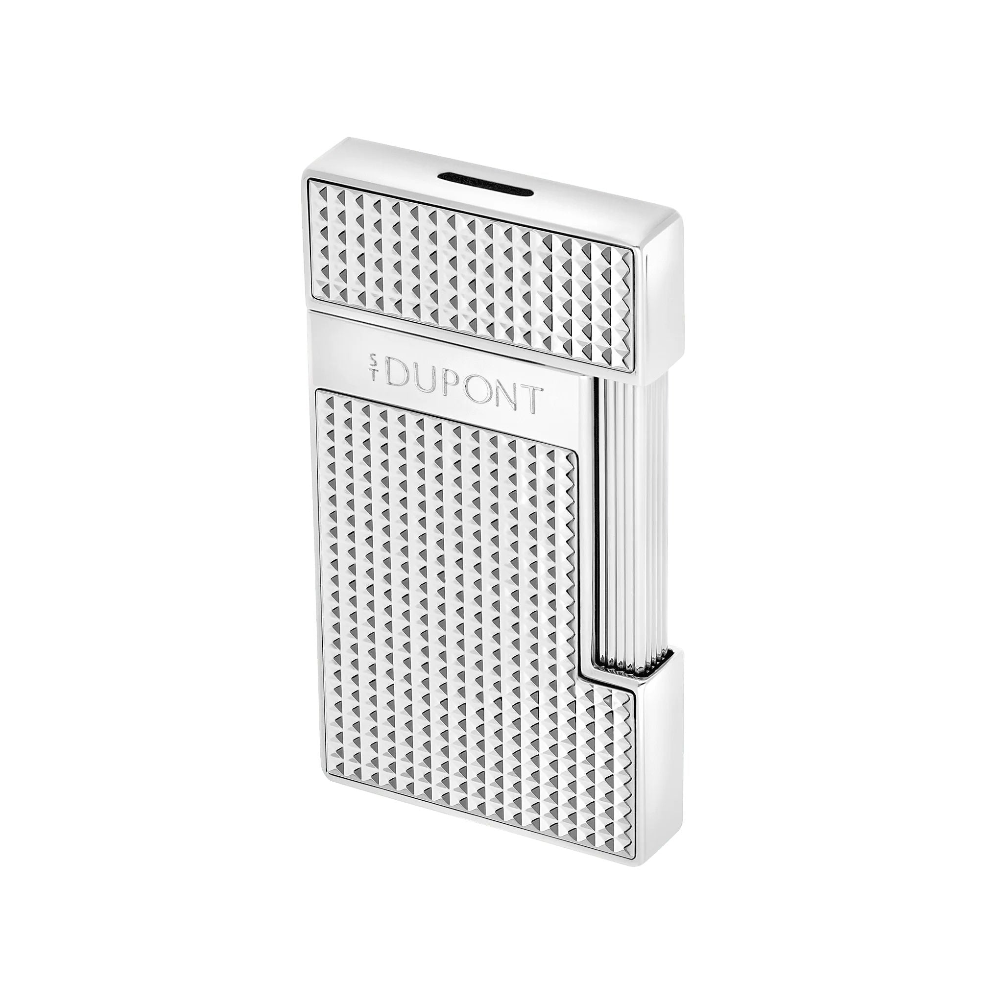 Accendino Uomo Dupont Slimmy Acciaio Testa Di Diamante 028120