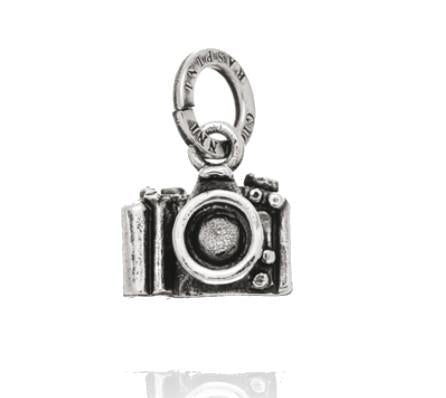 Charm Unisex Giovanni Raspini Argento 925 Macchina Fotografica Realizzata A Mano 08659