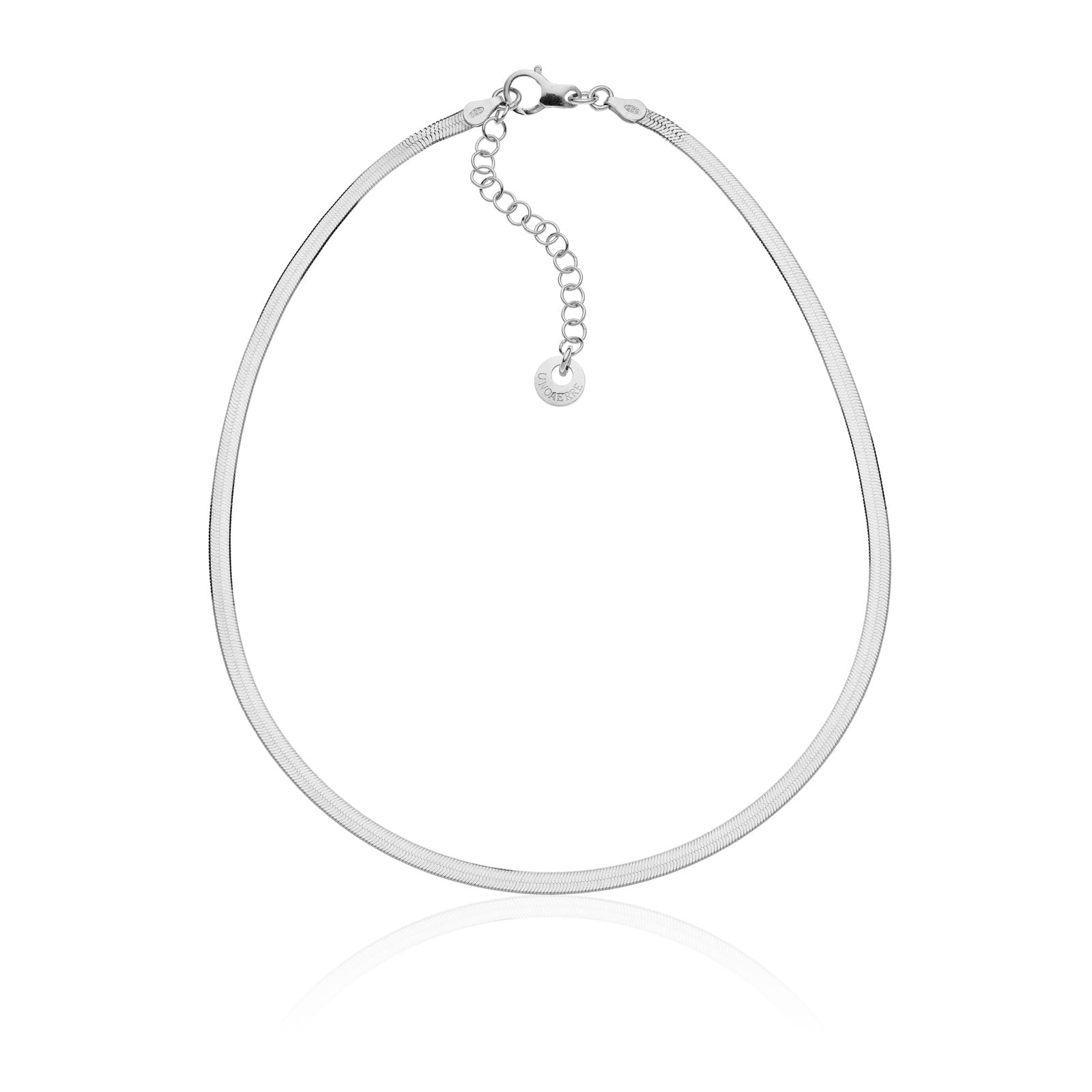 Collana Donna Unoaerre Argento 925 Maglia piattina 557145