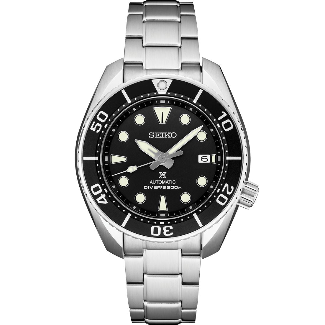 Orologio Uomo Seiko Prospex Automatico Acciaio Data Nero SPB101J1