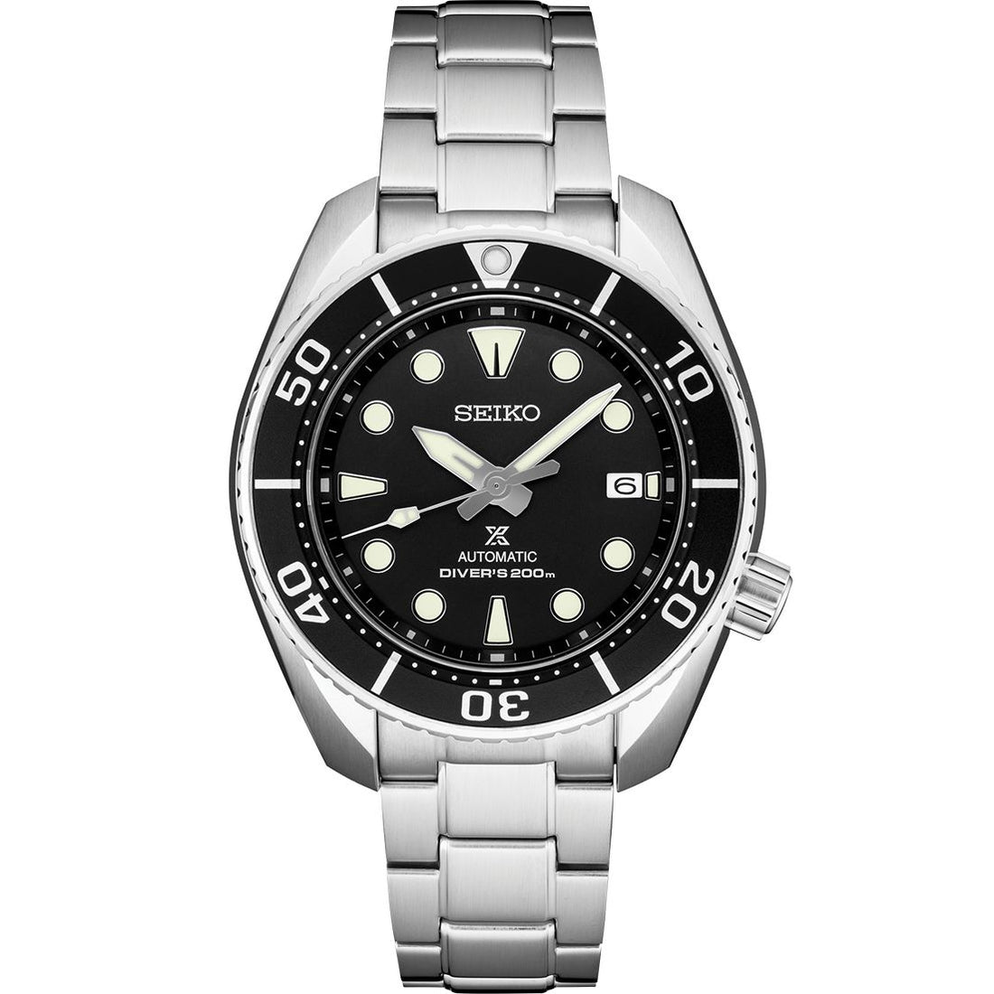 Orologio Uomo Seiko Prospex Automatico Acciaio Data Nero SPB101J1