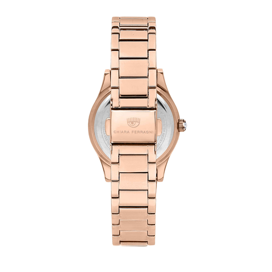 Orologio Donna Chiara Ferragni Quarzo Solo Tempo Acciaio Rosè Zirconi