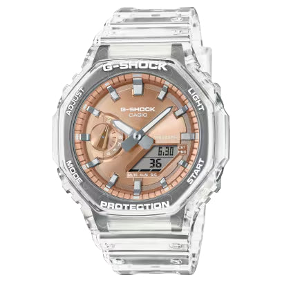 Orologio Unisex Casio G-SHOCK Rosè Scheletrato GA-2100BM-7A5ER
