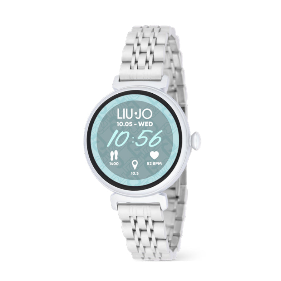 Orologio Donna Liu Jo Smartwatch Voice Glam Lady Silver Acciaio SWLJ156