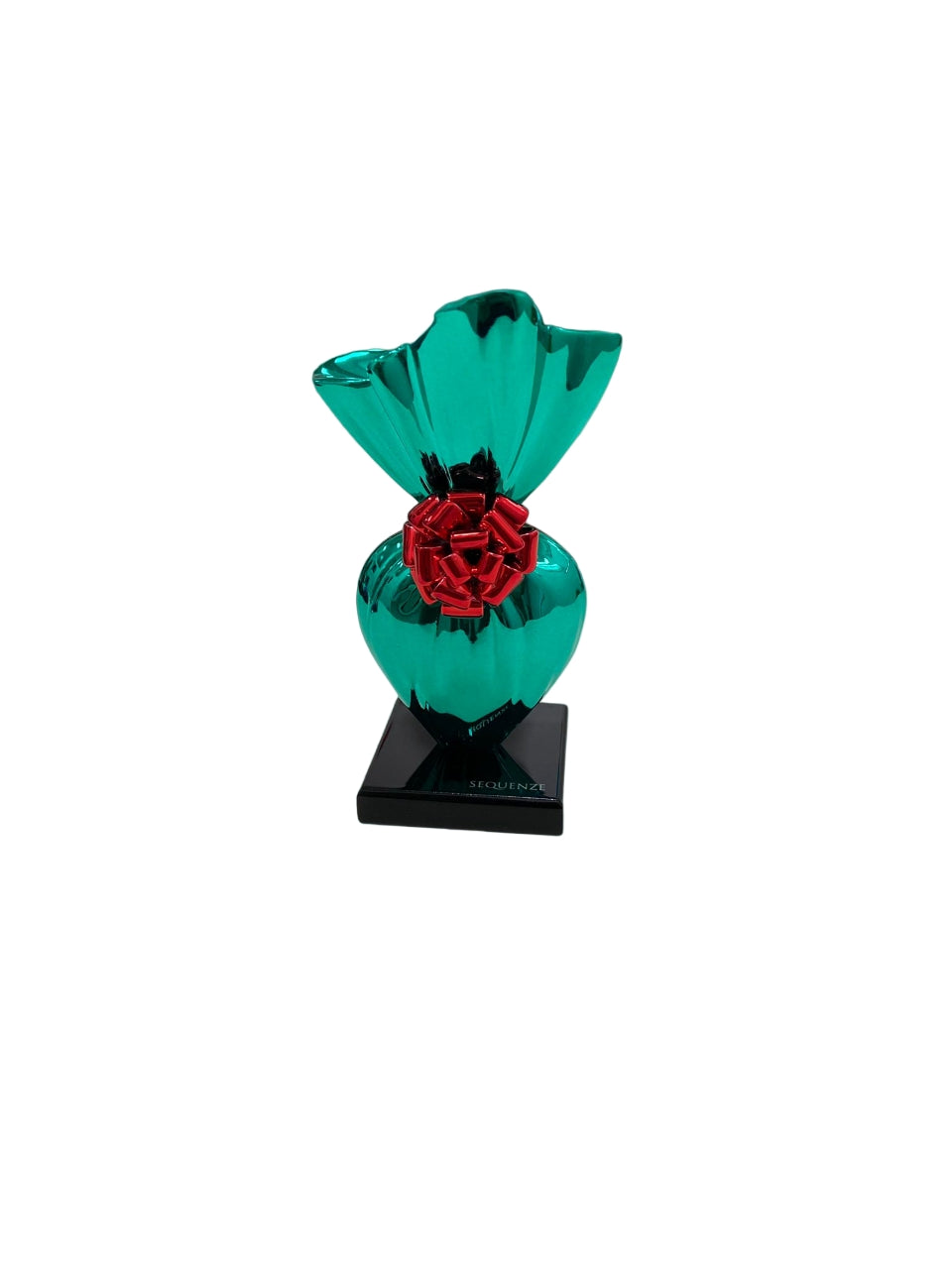 Scultura mini Love balance Sequenze Colore Verde cm 12 BPZ017/V