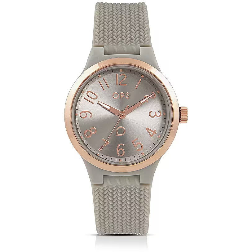 Orologio Donna OPS Gomma Quarzo Solo Tempo OPSPW-927-1750