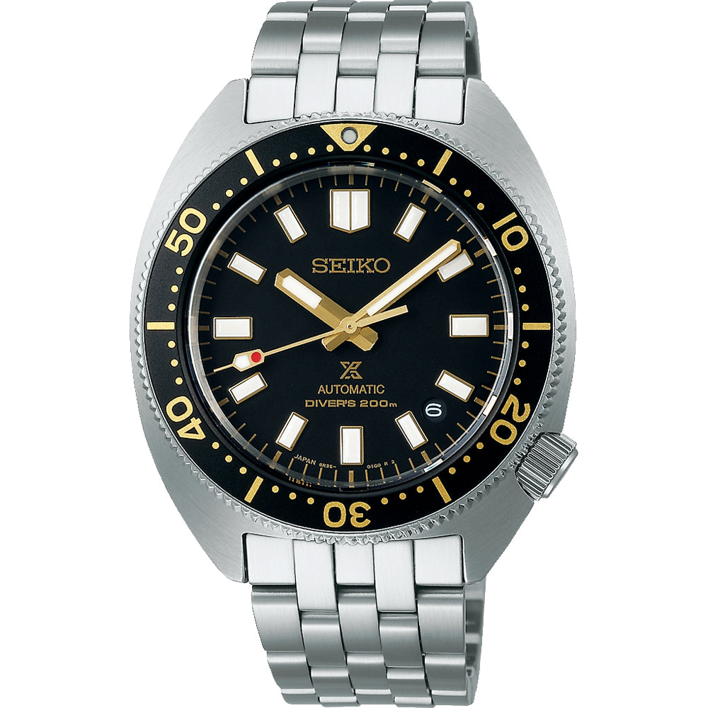 Orologio Uomo Seiko Prospex Turtle Automatico Premium Acciaio Data Nero SPB315J1
