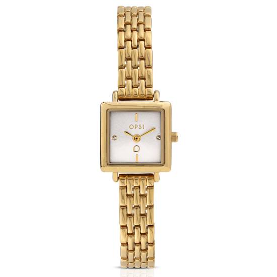 Orologio Donna Ops Objects Acciaio Square OPSPW-1133-3450