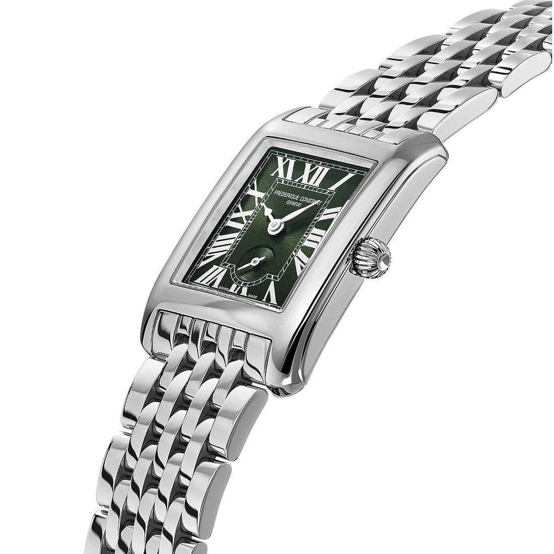 Orologio Unisex Frederique Constant Carree Verde Quarzo FC-235GR2C6B