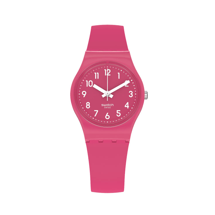Orologio Bambina Swatch Quarzo Solo Tempo Rosa LR123C