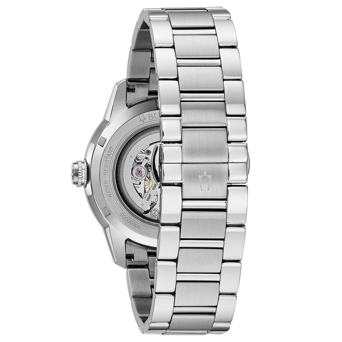 Orologio Uomo Bulova Automatico Sutton Skeleton Acciaio Satinato Lucido 96A208