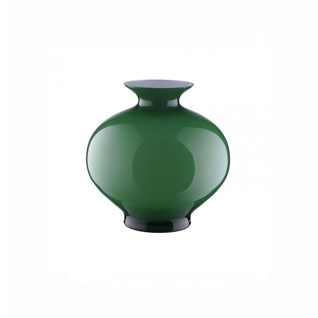 Vaso Cristallo OnlyLux Aurora Verde Bosco Lucido 30 cm OL02335