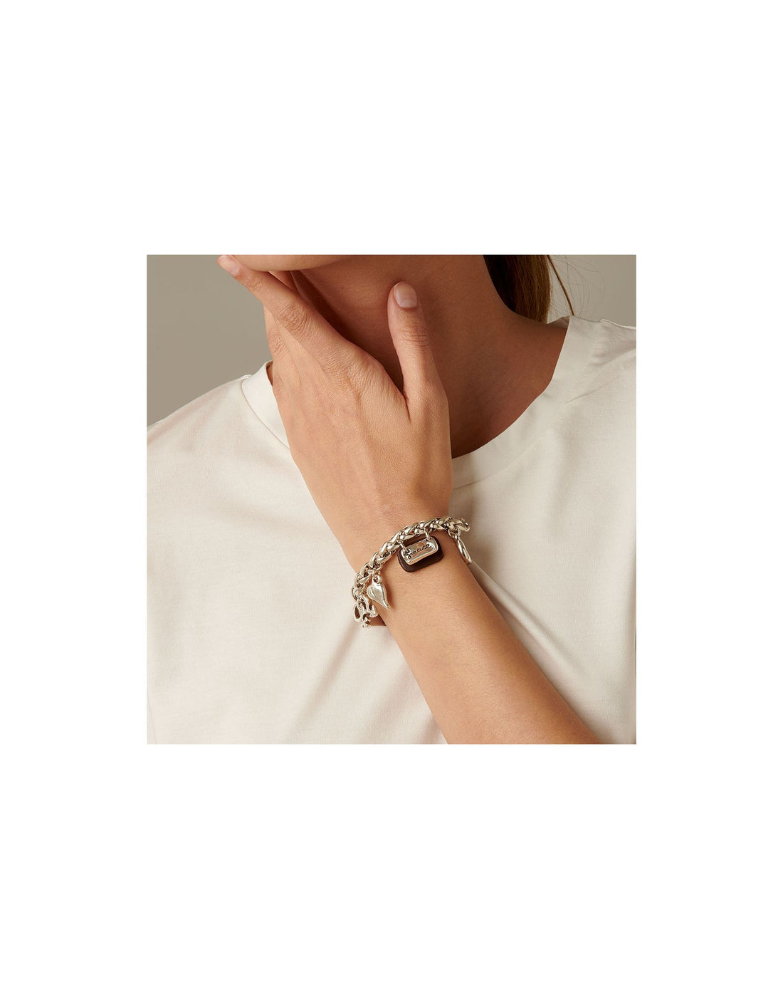 Bracciale Donna Uno De 50 Catena Ciondoli PUL1290MTL0000M