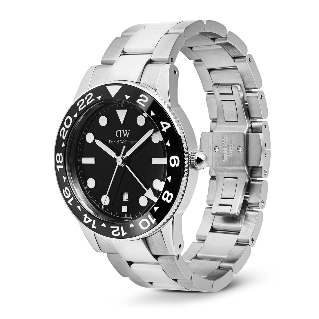 Orologio Uomo Daniel Wellington Iconic Link Black Ceramic DW00100919
