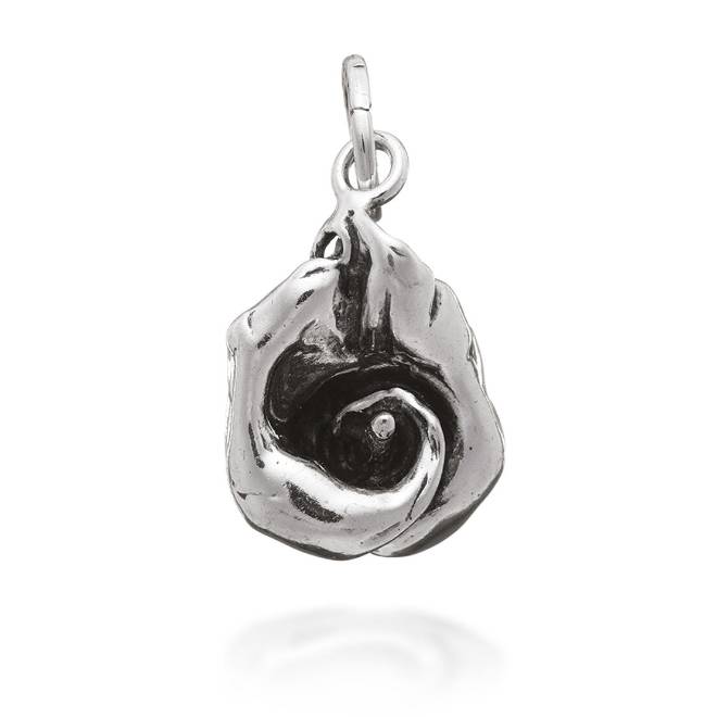 Charm Donna Giovanni Raspini Argento 925 Fiore Calla Realizzata A Mano 07757