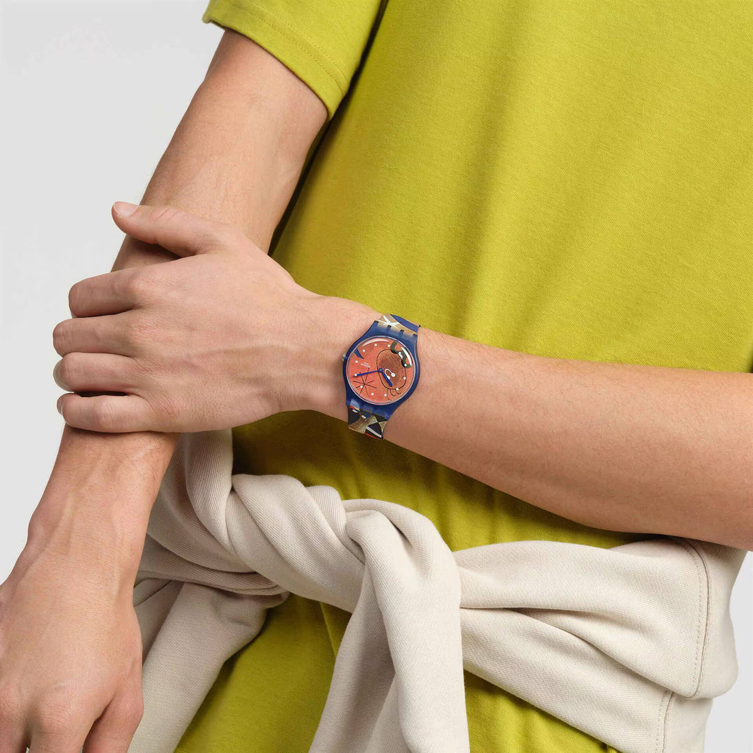 Orologio Unisex Swatch Miro's Women & Bird In The Moonlight SO29Z136